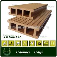 wood plastic composite outdoor decking for balcony