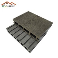 High Quality Super Black Wpc Waterproof Interlocking Composite Decking Board Outdoor