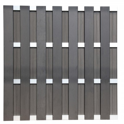 Exterior WPC Garden Fence Composite Fence Wood Plastic Composite Fence