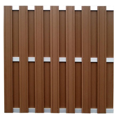 China Best Prices Eco Friendly Wood Plastic Decorative Garden Fence For Outdoor